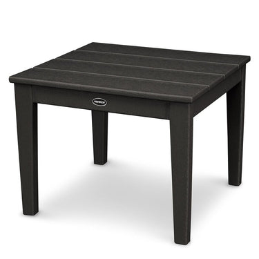 POLYWOOD Newport 22-Inch End Table - Black